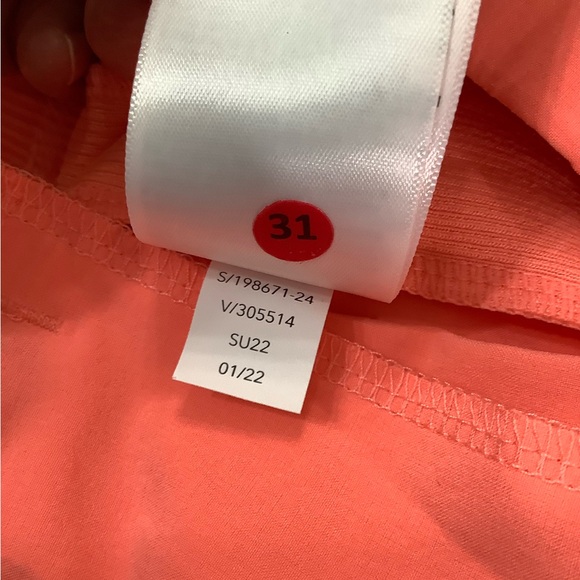 Athleta Vibrant Coral Brooklyn Ankle Pants - Picture 8 of 8